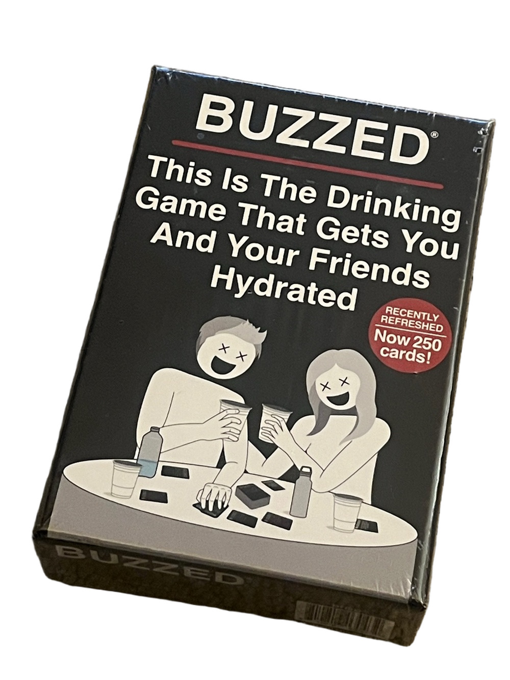 Buzzed Drinking Game Party Card Game for ages 21+